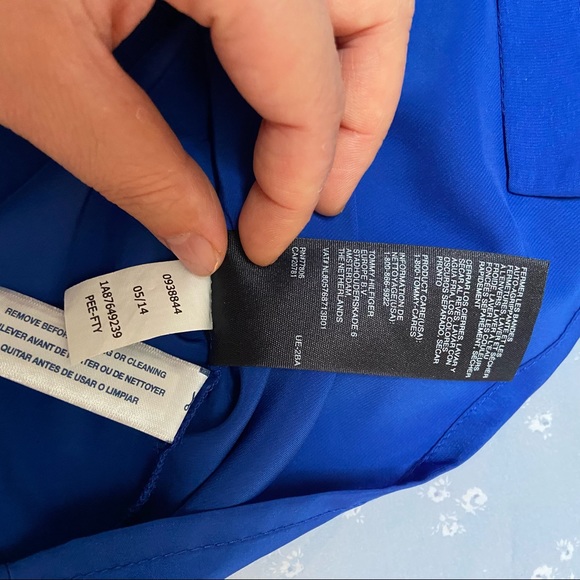 Tommy hillfigre floaty blouse - Picture 6 of 6